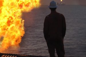 Oil Rig Flare